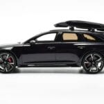 Audi RS6 C8 Avant Mythos Nero Con Tetto in Carbonio Edizione Asia GT Spirit 1:18