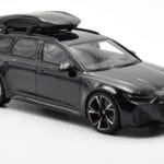 Audi RS6 C8 Avant Mythos Nero Con Tetto in Carbonio Edizione Asia GT Spirit 1:18