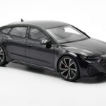 Audi RS7 C8 Sportback Mythos Nero Edizione Asia GT Spirit 1:18