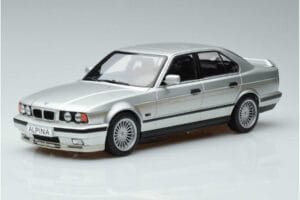 BMW Alpina B10 4.6 E34 Argento MCG 1:18