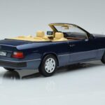 Mercedes 300 CE-24 A124 Cabriolet Nautical Blue Edizione Limitata Norev 1:18
