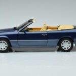 Mercedes 300 CE-24 A124 Cabriolet Nautical Blue Edizione Limitata Norev 1:18
