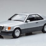 Mercedes 300 CE-24 C124 Coupé Argento Norev 1:18