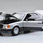 Mercedes 300 CE-24 C124 Coupé Argento Norev 1:18