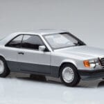 Mercedes 300 CE-24 C124 Coupé Argento Norev 1:18