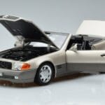 Mercedes 500 SL R129 Argento Fumé Norev 1:18