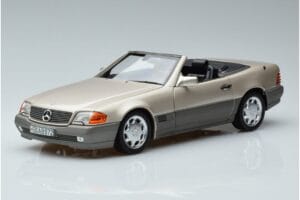 Mercedes 500 SL R129 Argento Fumé Norev 1:18