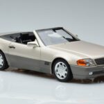 Mercedes 500 SL R129 Argento Fumé Norev 1:18