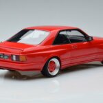 Mercedes 560 SEC W126 Widebody Rosso Otto 1:18