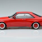 Mercedes 560 SEC W126 Widebody Rosso Otto 1:18