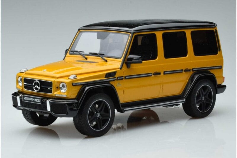 Mercedes G63 AMG W463 Crazy Color Solar Beam Edizione Concessionario GT Spirit 1:18