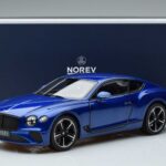 Bentley Bentley Continental GT Coupé Sequin Blu Norev 1:18 1:18 Metallo