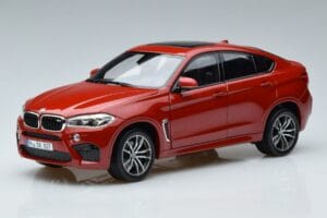 BMW X6M F86 SUV Rosso Norev 1:18