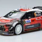 Citroen Citroen C3 WRC #9 S. Lefebvre / G. Moreau Tour de Corse 2017 Norev 1:18 1:18 Metallo