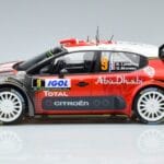 Citroen Citroen C3 WRC #9 S. Lefebvre / G. Moreau Tour de Corse 2017 Norev 1:18 1:18 Metallo