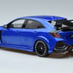 Honda Honda Civic FK8 Type R Hatchback Mugen Blu Otto 1:18 1:18 Resina