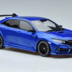 Honda Honda Civic FK8 Type R Hatchback Mugen Blu Otto 1:18 1:18 Resina