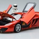McLaren McLaren MP4-12C Coupé Con Stig Figurina Top Gear Minichamps 1:18 1:18 Metallo