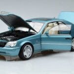 Mercedes Mercedes CL600 C140 Blu Metallizzato Norev 1:18 1:18 Metallo