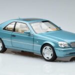 Mercedes Mercedes CL600 C140 Blu Metallizzato Norev 1:18 1:18 Metallo