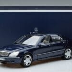 Mercedes Mercedes AMG S55 W220 Berlina Blu Norev 1:18 1:18 Metallo