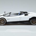 Pagani Pagani Zonda HP Barchetta Fibra di Carbonio Bianco LCD 1:18 1:18 Metallo