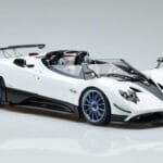 Pagani Pagani Zonda HP Barchetta Fibra di Carbonio Bianco LCD 1:18 1:18 Metallo