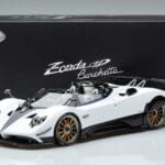 Pagani Pagani Zonda HP Barchetta Fibra di Carbonio Bianco LCD 1:18 1:18 Metallo