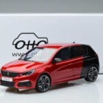 Peugeot Peugeot 308 T9 GTI Rosso Otto 1:18 1:18 Resina