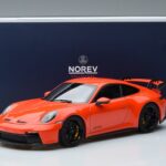 Porsche Porsche 911 992 GT3 Coupe Arancione Norev 1:18 1:18 Metallo