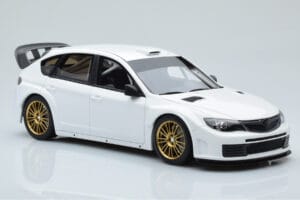 Subaru Impreza WRX STI R205 Con Parti Personalizzate Bianco Otto 1:18 OT1037 Resina — immagine 4 di 6