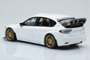 Subaru Impreza WRX STI R205 Con Parti Personalizzate Bianco Otto 1:18 OT1037 Resina — immagine 5 di 6