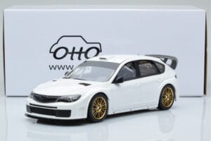 Subaru Impreza WRX STI R205 Con Parti Personalizzate Bianco Otto 1:18 OT1037 Resina — immagine 6 di 6