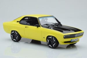 Opel Manta GSE Elektromod Giallo Otto 1:18 OT434 Resina — immagine 4 di 6