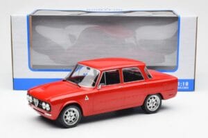 Alfa Romeo Giulia Nuova Super Rosso Custom Wheels MCG 1:18 MCG18333 Pressofusione — immagine 6 di 6