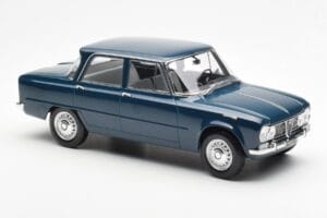 Alfa Romeo Giulia TI Blu Petrolio Norev 1:18 187971 Pressofusione — immagine 4 di 6
