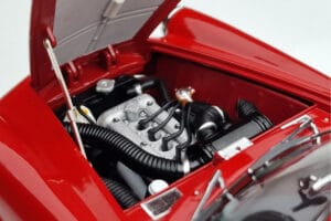 Alfa Romeo Giulietta SV #120 Mille Miglia 1956 Kyosho 1:18 08957A Pressofusione — immagine 8 di 9