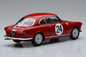 Alfa Romeo Giulietta SV #24 Targa Florio 1958 Kyosho 1:18 08957B Pressofusione — immagine 3 di 9