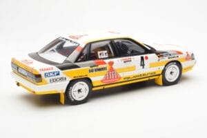Audi 200 Quattro #4 W. Rohrl / C. Geistdorfer Rally Monte Carlo 1987 Otto 1:18 OT439 Pressofusione — immagine 2 di 6