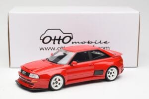Audi 80 B4 Coupe Prior Design RS2 Rosso Otto 1:18 OT1068 Resina — immagine 6 di 6