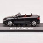 Audi A3 8P Cabriolet Nero Minichamps 1:43