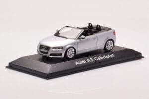 Audi A3 8P Cabriolet Argento Minichamps 1:43 5010803323 Pressofusione — immagine 2 di 4