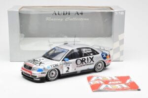 Audi A4 B5 Orix #2 P. Radisch 1998 UT Models 1:18 39872 Pressofusione — immagine 6 di 6