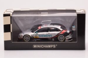 Audi A4 B7 DTM Team Audi Sport Abt #7 F. Biela DTM 2007 Minichamps 1:43 400071797 Pressofusione — immagine 4 di 4