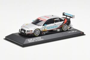 Audi A4 B7 #7 Team Audi Sport Abt M. Winkelhock DTM 2007 Minichamps 1:43 400071787 Pressofusione — immagine 2 di 4