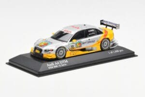 Audi A4 B7 DTM Team Audi Sport Phoenix #15 O. Jarvis DTM 2008 Minichamps 1:43 400081715 Pressofusione — immagine 2 di 4