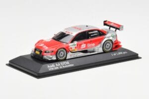 Audi A4 B7 DTM Team Audi Sport Rosberg #18 M. Rockenfeller DTM 2008 Minichamps 1:43 400081718 Pressofusione — immagine 2 di 4