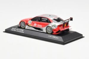 Audi A4 B7 DTM Team Audi Sport Rosberg #18 M. Rockenfeller DTM 2008 Minichamps 1:43 400081718 Pressofusione — immagine 3 di 4