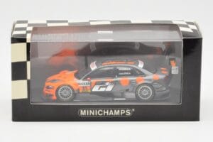 Audi A4 B7 DTM Team Futurecom TME #21 C. Albers DTM 2008 Minichamps 1:43 400089621 Pressofusione — immagine 4 di 4