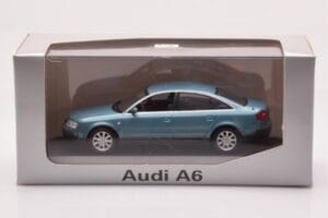 Audi A6 C5 Petrol Metallic Minichamps 1:43 AUDI-264448 Pressofusione — immagine 4 di 4